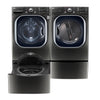 Laveuse TWIN Wash™  à chargement frontal, sécheuse électrique, laveuse-piédestal et piédestal de rangement de LG