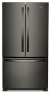 Réfrigérateur Whirlpool de 20 pi³ à portes françaises de profondeur comptoir – WRF540CWHV