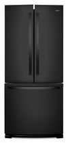 Réfrigérateur large de 20 pi3 Whirlpool à portes françaises - WRF560SMHB