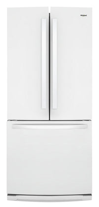 Réfrigérateur large de 20 pi3 Whirlpool à portes française - WRF560SFHW