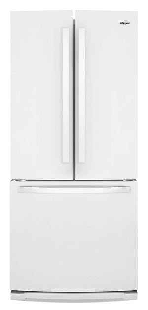 Réfrigérateur Whirlpool de 20 pi³ et de 30 po à portes françaises - blanc - WRF560SFHW