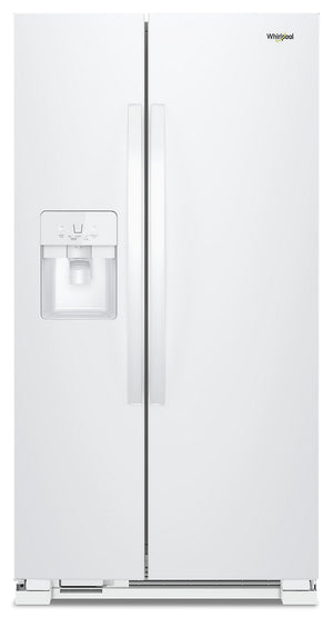 Réfrigérateur Whirlpool de 25 pi3 à compartiments juxtaposés - WRS325SDHW