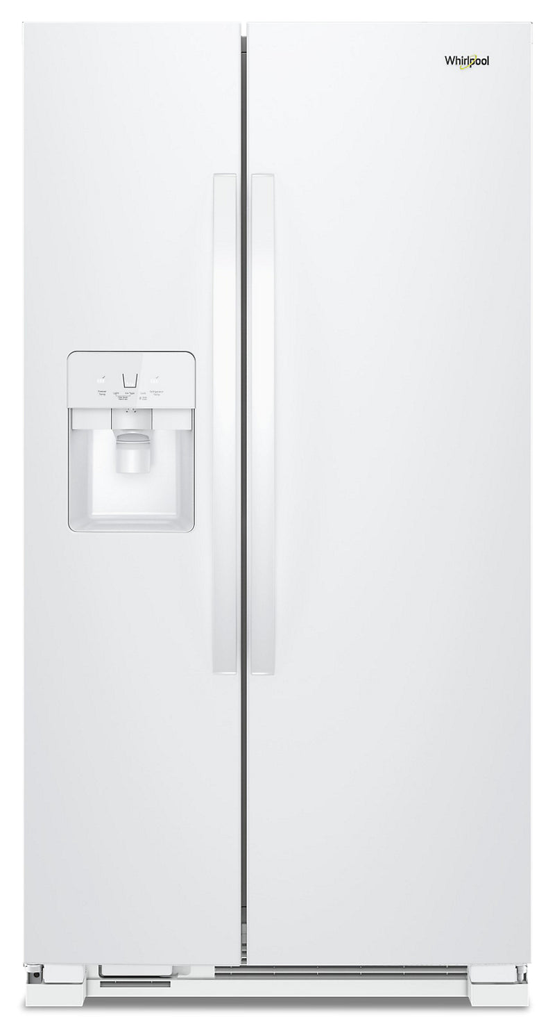 Whirlpool 25 Cu. Ft. Side-by-Side Refrigerator - WRS325SDHW - Refrigerator in White