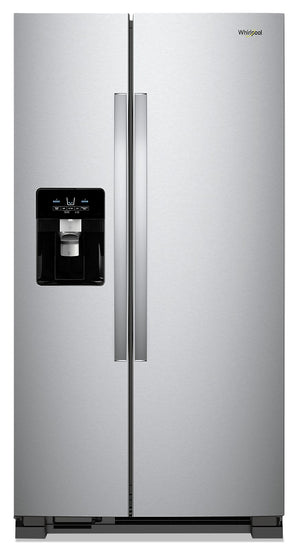 Réfrigérateur Whirlpool de 25 pi3 à compartiments juxtaposés - WRS335SDHM