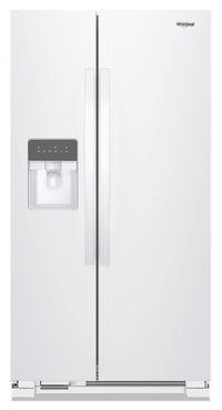 Réfrigérateur Whirlpool de 25 pi³ et de 36 po à compartiments juxtaposés - blanc - WRS335SDHW