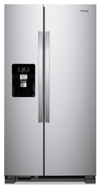 Réfrigérateur Whirlpool de 25 pi3 à compartiments juxtaposés - WRS555SIHZ