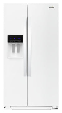  Réfrigérateur Whirlpool de 21 pi³ et de 36 po à compartiments juxtaposés - blanc - WRS571CIHW