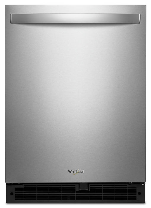 Réfrigérateur Whirlpool de 5,1 pi³ et de 24 po sous le comptoir - acier inoxydable résistant aux traces de doigts - WUR50X24HZ