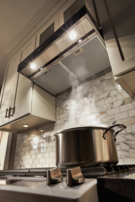 Hotte de cuisinière Whirlpool de 30 po avec fonction de niveau optimal - WVU57UC0FS