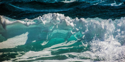 "Broken Waves" Giant Art 72x36 Wall Art