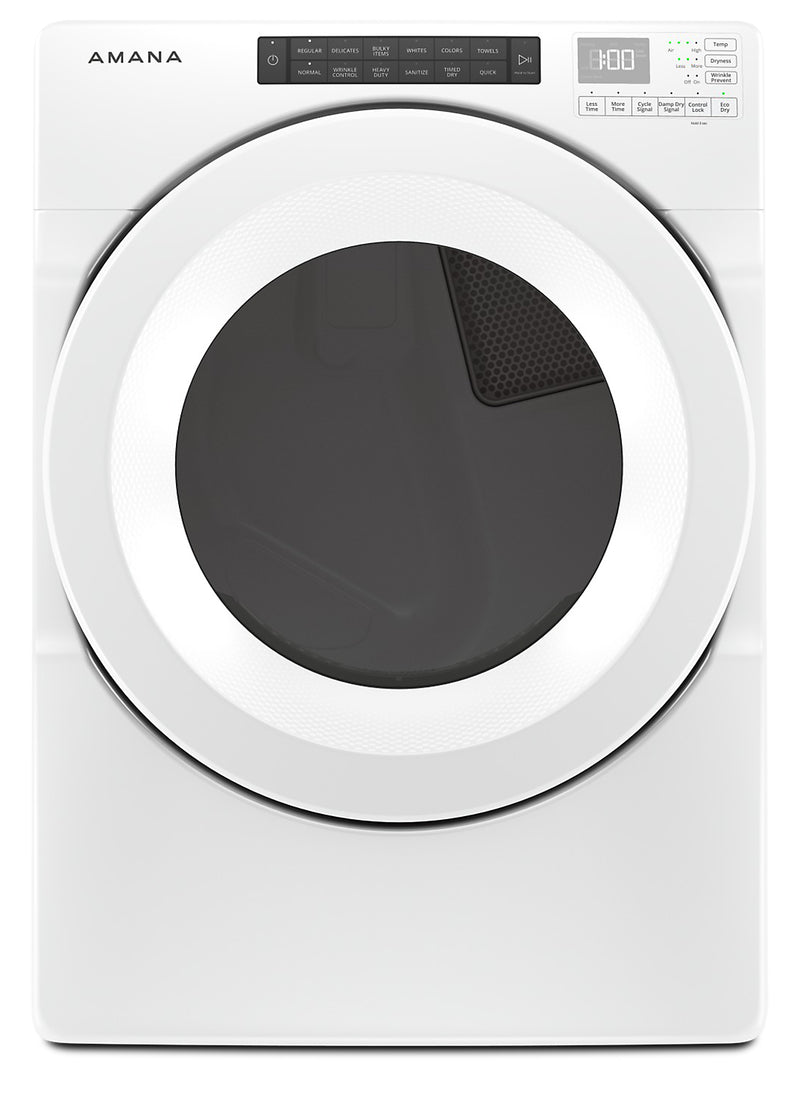 Amana 7.4 Cu. Ft. Front-Load Electric Dryer - YNED5800HW - Dryer in White