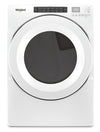 Sécheuse électrique Whirlpool de 7,4 pi³ - blanche - superposable - YWED5620HW