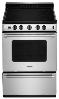 Cuisinière électrique amovible Whirlpool de 24 po et 3 pi³ - YWFE50M4HS