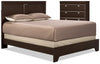 Ensemble de chambre à coucher Yorkdale 4 pièces avec grand lit et commode verticale