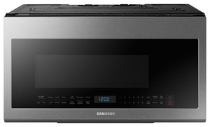 Four à micro-ondes à hotte intégrée Bespoke Samsung de 2,1 pi³ - ME21M706BAG/AC