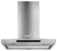 Hotte de cuisinière murale de style auvent KitchenAid de 30 po à 3 vitesses - KVWB600DSS