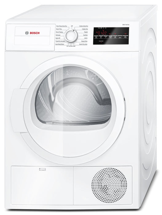Sécheuse compacte par condensation Bosch de 4,0 pi³ - blanche