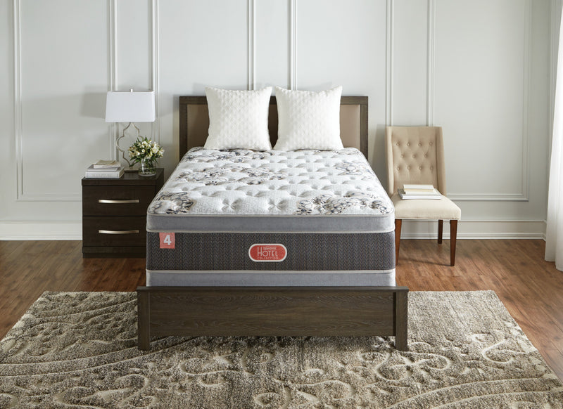 Ensemble matelas semi-ferme à Euro-plateau Hotel Diamond 4 de Beautyrest pour très grand lit