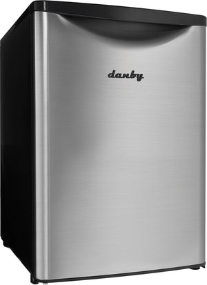 Mini réfrigérateur Danby de 2,6 pi³ et de 17,7 po à 1 porte - acier inoxydable - DAR026A2BSLDB