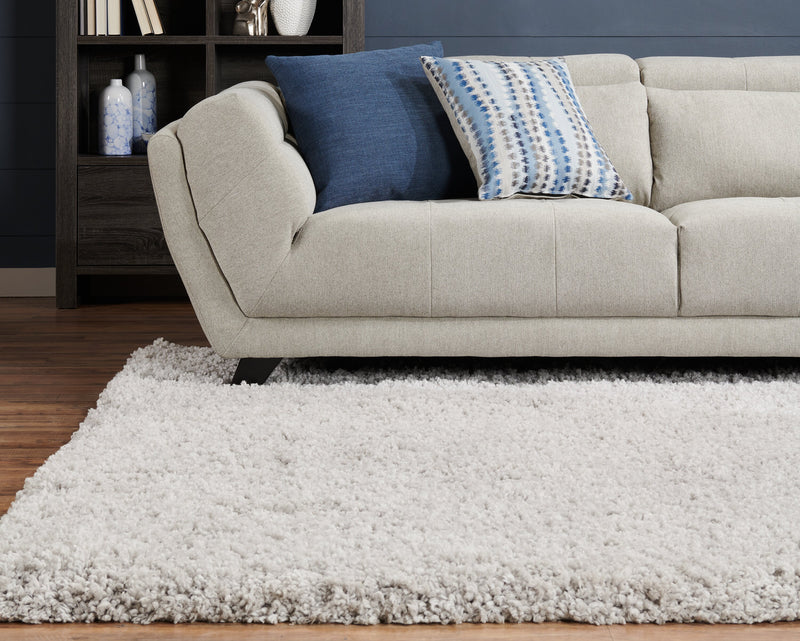 Carpette Alpaca gris pâle – 8 pi x 10 pi    
