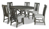 Ensemble de salle à manger Alto 7 pièces avec table ronde