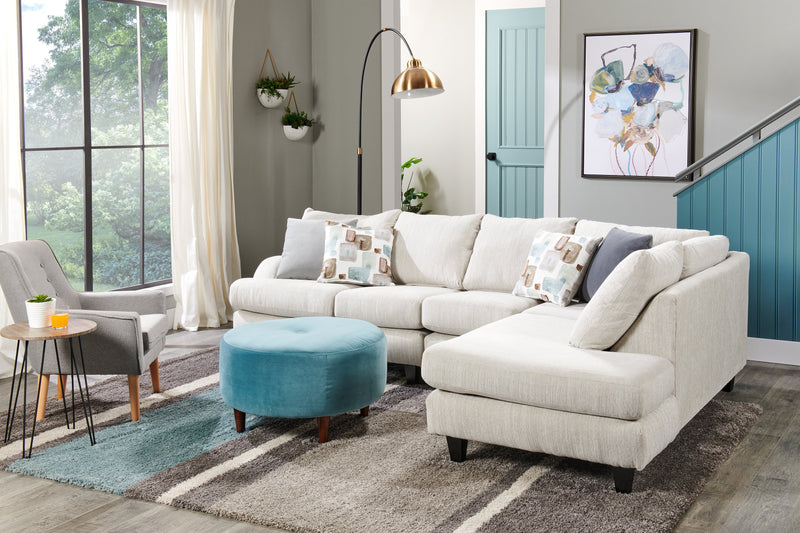 Fauteuil d’appoint Arni de 28 po en tissu d’apparence lin avec pattes en bois - gris