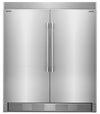 Réfrigérateur de 19 pi³, congélateur de 19 pi3 et trousse d'encastrement de Frigidaire Professional