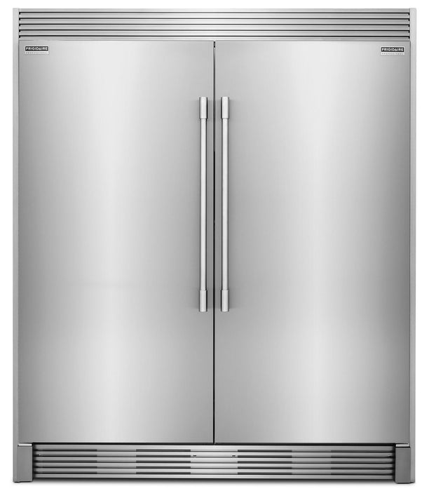 Réfrigérateur de 19 pi³, congélateur de 19 pi3 et trousse d'encastrement de Frigidaire Professional