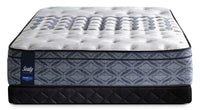 Ensemble ferme à Euro-plateau Lindfield Posturepedic Performance Plus de Sealy pour lit double