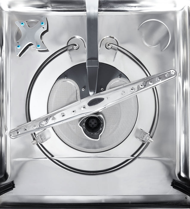 Lave-vaisselle encastré GE à cuve haute - acier inoxydable