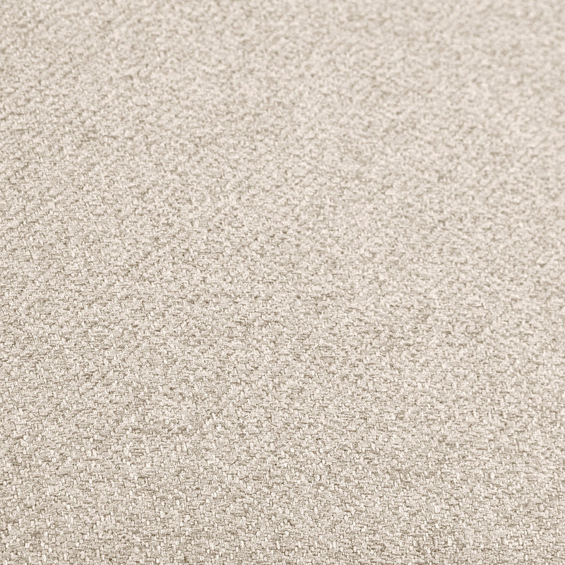 Sofa Benson en tissu d'apparence lin taupe Brick