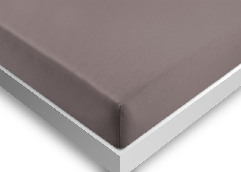 Ensemble de draps Hyper-Cotton BEDGEARMD 4 pièces pour lit double - gris