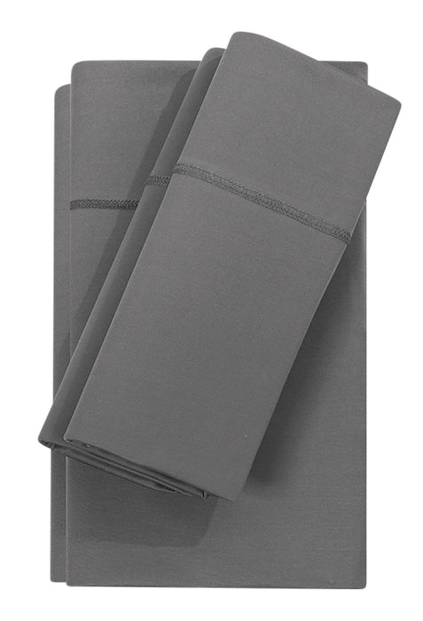 Ensemble de draps Dri-TecMD BEDGEARMD 4 pièces pour lit double - gris 