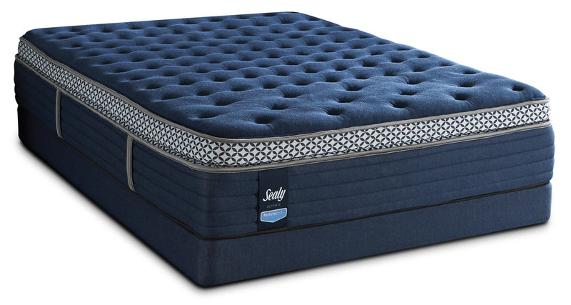 Ensemble matelas moelleux Abbotswell Posturepedic Ultimate de Sealy pour grand lit