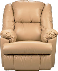  Fauteuil à inclinaison électrique Bmaxx de 40 po fabriqué au Canada en cuir contrecollé - taupe