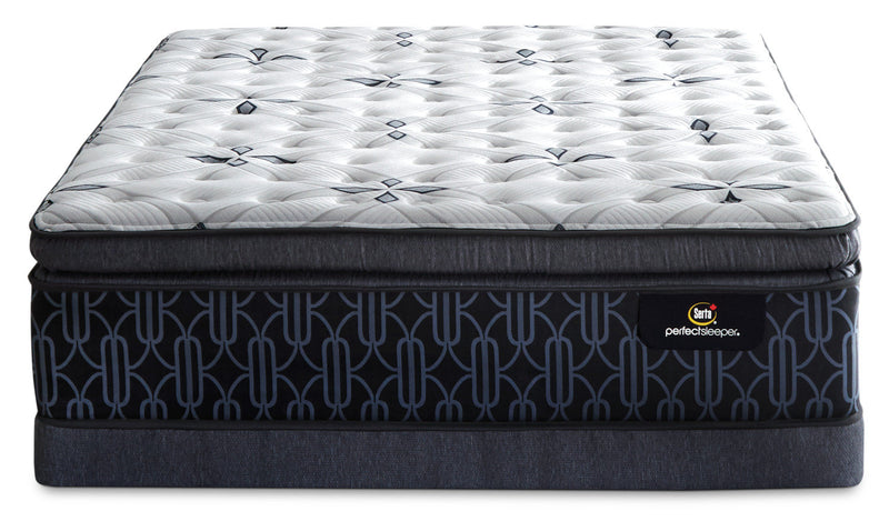 Ensemble matelas moelleux à plateau-coussin épais Mansell Perfect Sleeper de Serta pour lit double