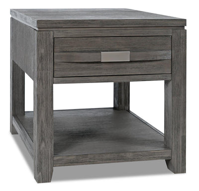 Bronx End Table - Grey 