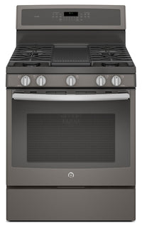 Cuisinière à gaz amovible GE de 5,6 pi³ – PCGB911EEJES