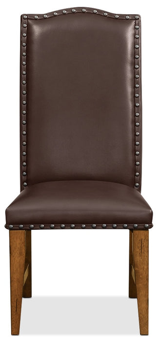 Chaise de salle à manger Alpine – brune