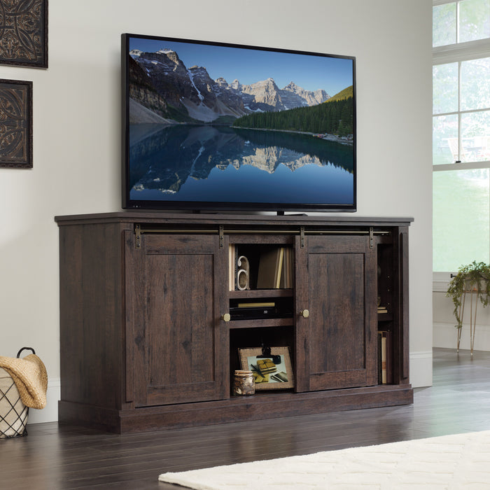 Meuble pour téléviseur New Grange de 65 po – chêne café
