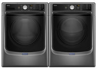 Laveuse à chargement frontal de 5,2 pi³ et sécheuse électrique de 7,4 pi³ de Maytag – ardoise