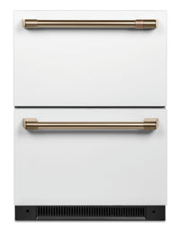  Réfrigérateur encastré Café de 5,7 pi³ à deux tiroirs - CDE06RP4NW2 
