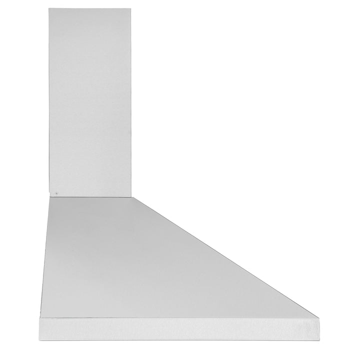 Hotte de cuisinière murale de style pyramidal convertible Ancona de 30 po - AN-1136