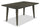 ["Table de salle à manger Chelsea de 60 po (L) - gris-brun"]