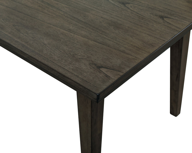 Table de salle à manger Chelsea de 60 po (L) - gris-brun