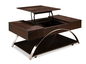 Ciana Coffee Table with Lift Top | Table à café Ciana avec dessus relevable | CIANACTB