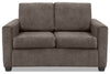 Causeuse Becca en chenille - anthracite