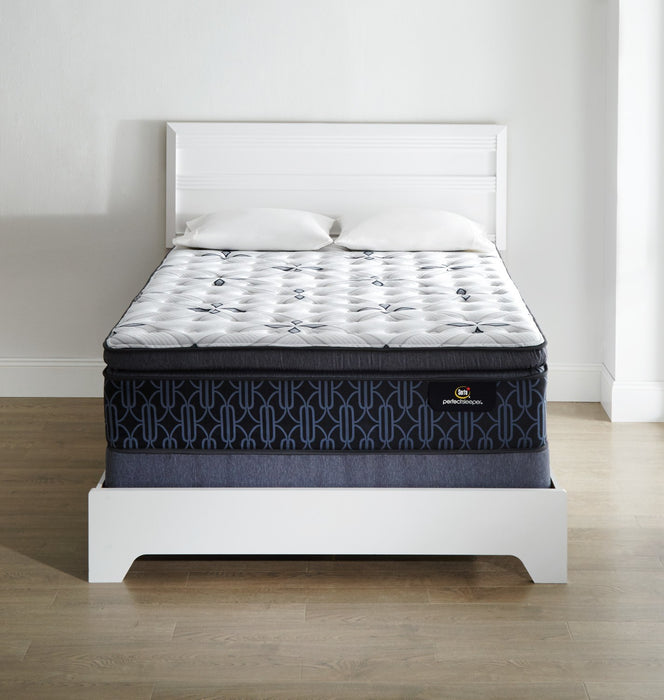 Ensemble matelas moelleux à plateau-coussin épais Mansell Perfect Sleeper de Serta pour lit double