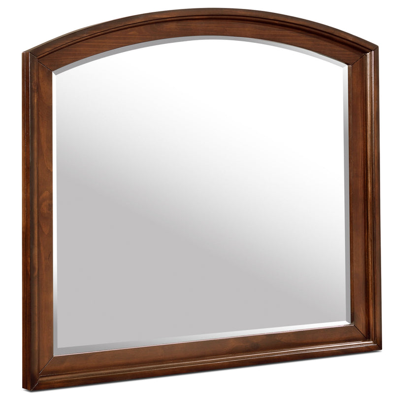 Chelsea Mirror - Traditional style Mirror in Cherry Pine Solids and Cherry Veneers