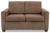 Causeuse Becca en chenille - cappuccino